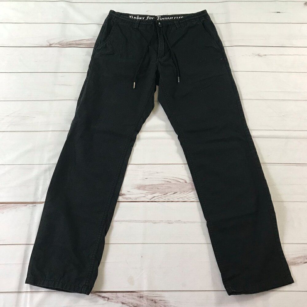 Publish Women Size 30 Black Trouser Straight Pants